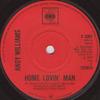 7inch Record ANDY WILLIAMS - Home Lovin' Man S5267 CBS 1970 UK Pop Used