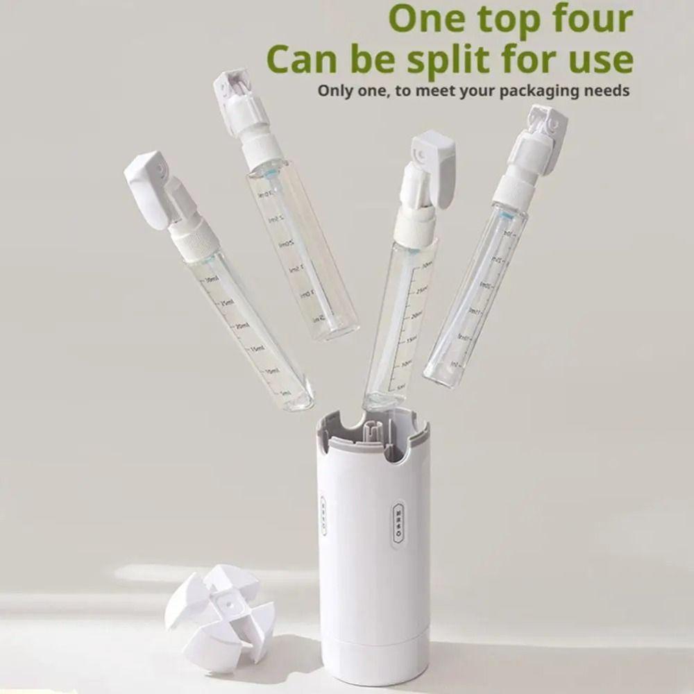 4 in 1 Empty Bottle Kit Leak Proof Liquid Dispenser Bottle Shampoo Empty Container Business Trip