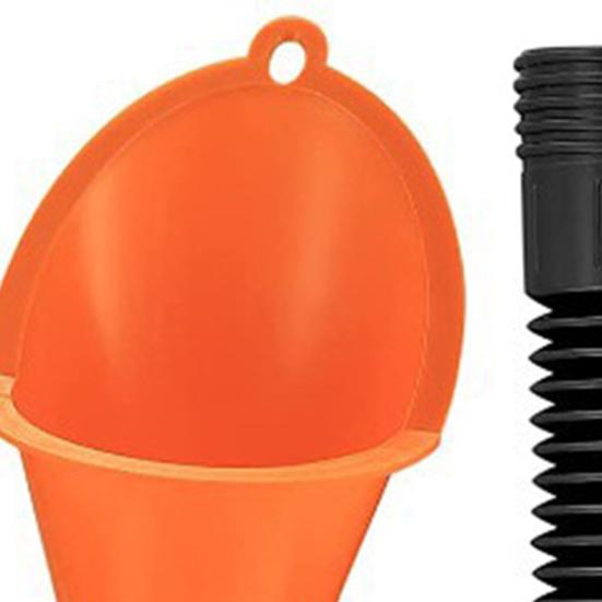 1 комплект автомобильных воронок. Топливные воронки с широким горлышком. Пластиковые масляные воронки с длинным горлышком. Гибкие прямоугольные воронки со съемным фильтром из носика.