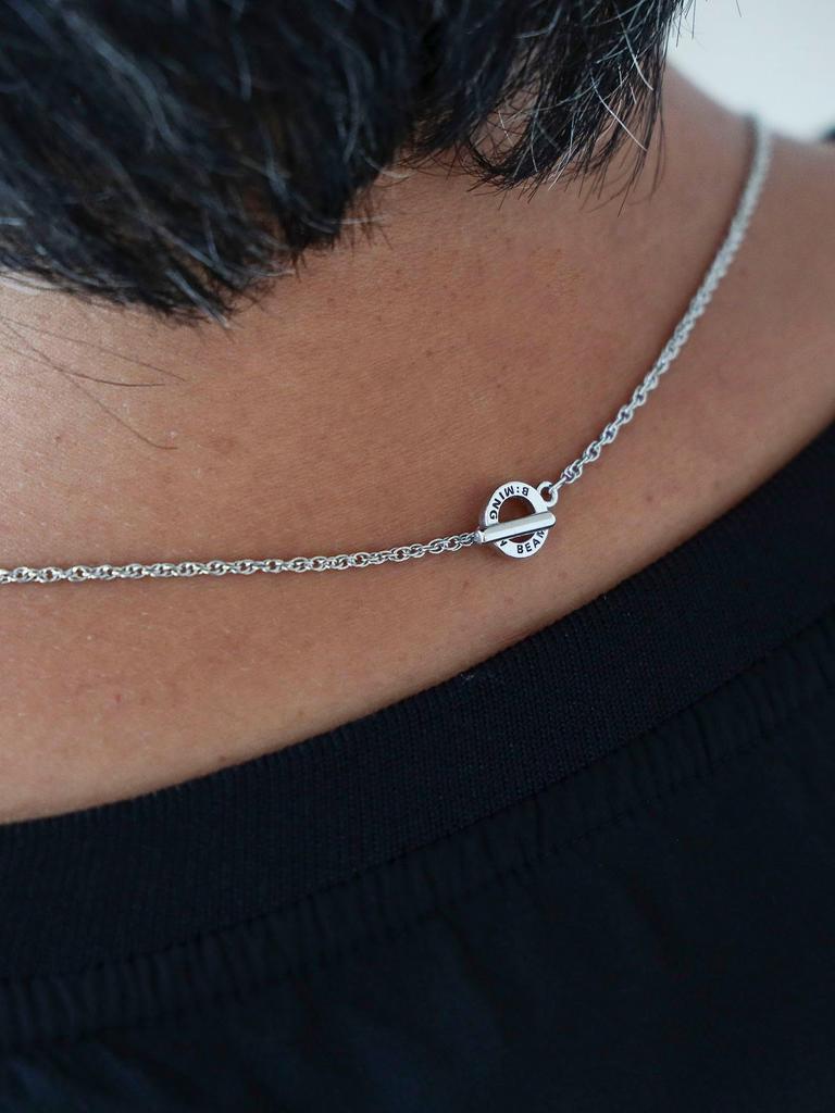 B:MING LIFE STORE by BEAMS/Bracelet B:MING by BEAMS Rope Chain Necklace Men's SILVER FREE