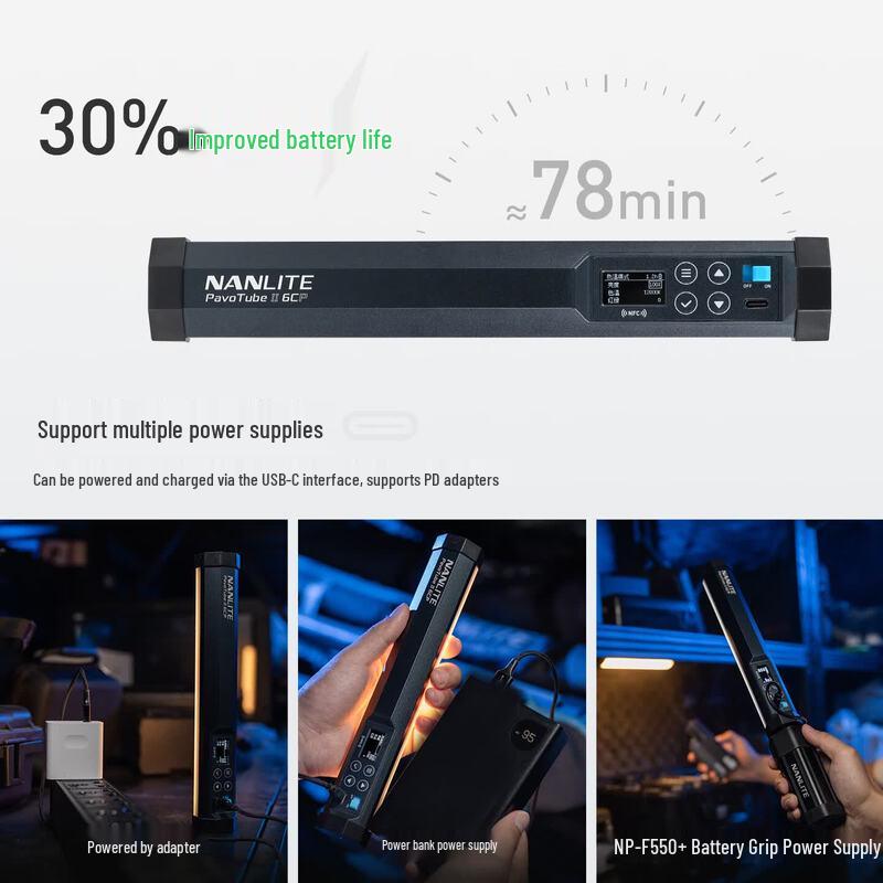 Светодиодная трубка NANLITE PavoTube II 6CP RGB