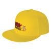 Fashion Bubsy Logo Flat Brim Sun Hat  Travel Trips Sun Hats