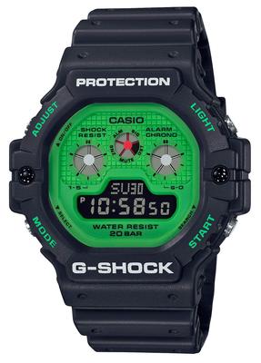 Мужские черные часы Casio Hot Rock Sounds DW-5900RS-1JF
