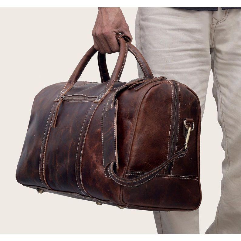 Кожаная дорожная сумка, кожаная сумка для выходных/кожаная сумка для спортзала/сумка для сна для мужчин/персонализированный рождественский подарок для него и для нее