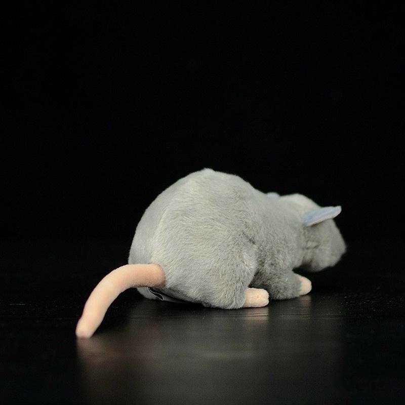 17CM Super Soft Gray Mouse Plush Toy Mouse Doll Artificial Animal Plush Toy