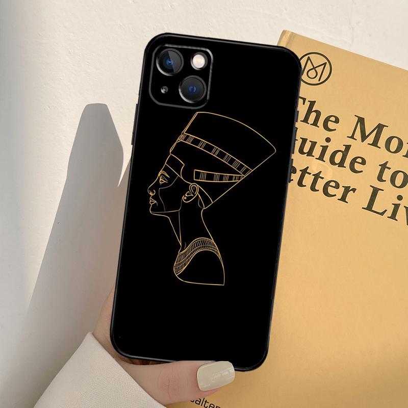 Чехол для телефона «Египет Нефертити Анк» для iPhone 12 11 13 14 Pro Max X XR XS Max 7 8 Plus SE 2020 12 Mini 13 Mini Cover