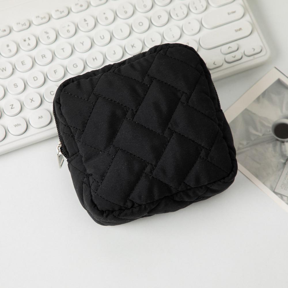 Дорожный органайзер, косметичка, однотонная гигиеническая прокладка, сумка для тампонов, наушники, сумка для монет, помада