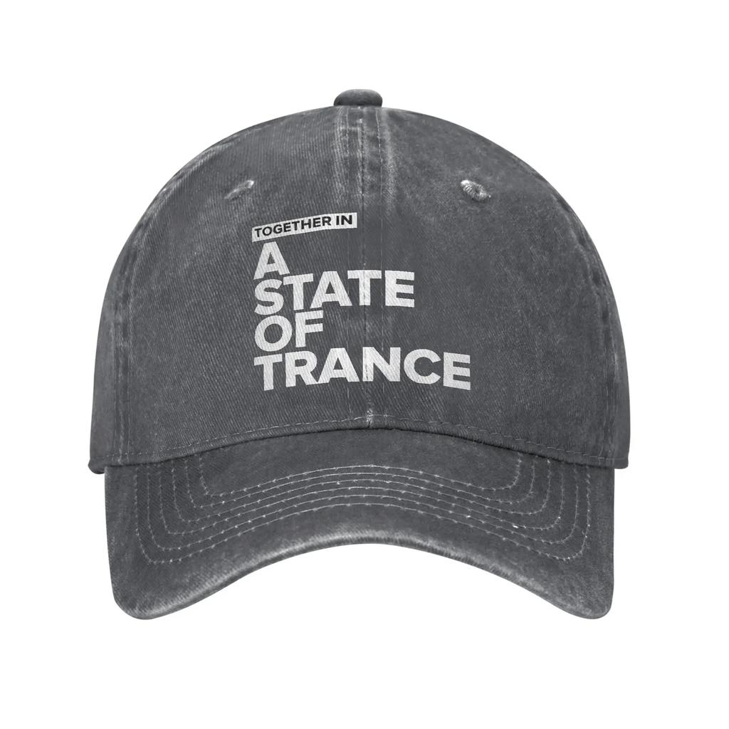 Summer ARmin Van Buuren State of Trance Logo Baseball Cap Sun  Washed Trucker Hat Unisex Adult Trendy Hiking Fishing Baseball Caps