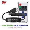 DC5-24V 5050 2835 Single Color LED Controller Dimmer for Bluetooth APP Button RF Remote Control for SMD COB Strip Tape Lights