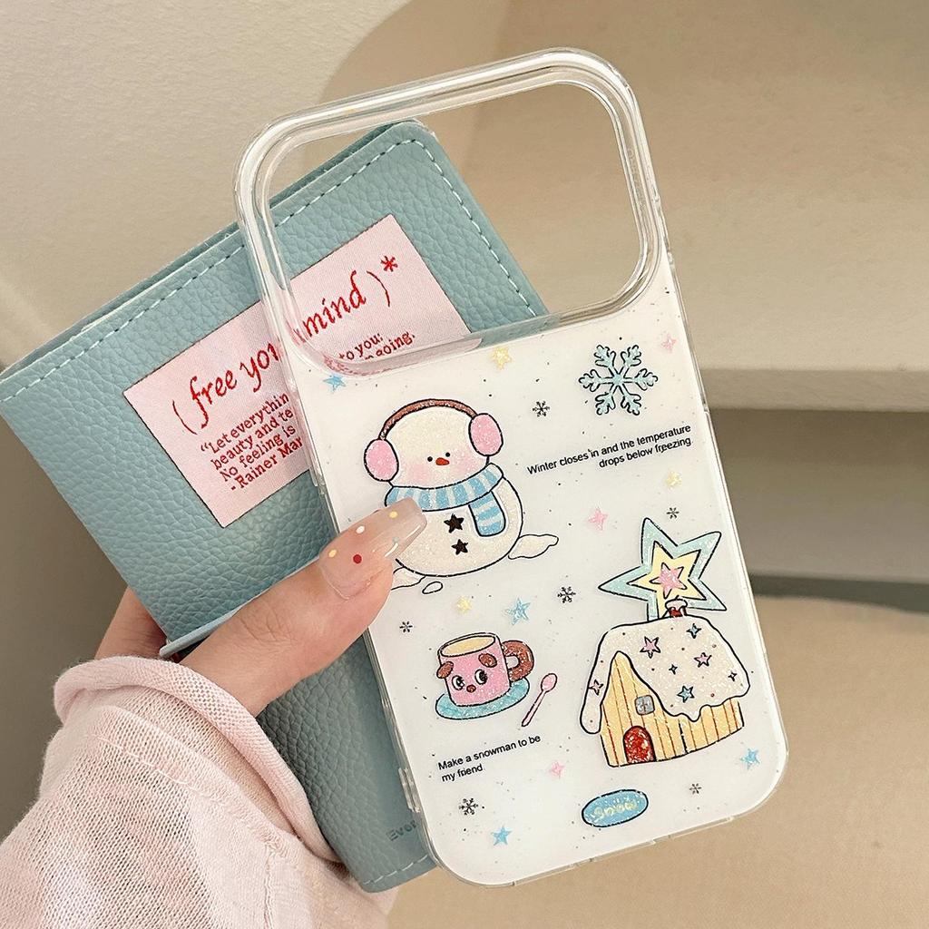 Креативный чехол для телефона «Снеговик» для iPhone 11