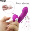 Вибратор с насадкой на палец, женский мастурбатор, стимулятор клитора, массажер для облизывания языка, эротические экзотические аксессуары, секс-игрушки для женщин 18
