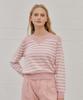 YUPPE Line Stripe Knit_Pink