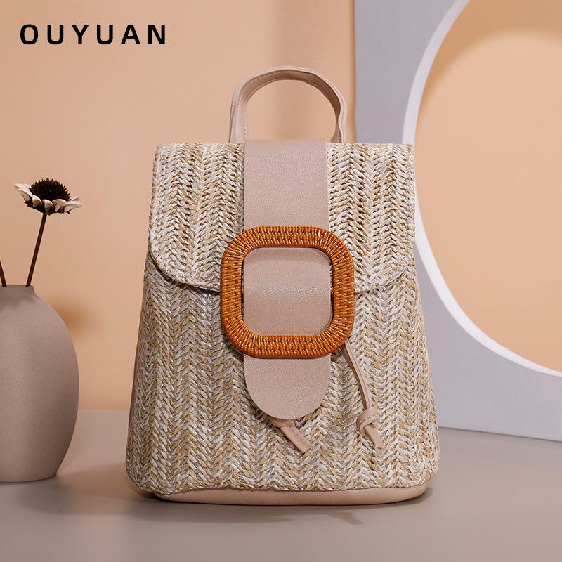Пляжная соломенная сумка, летняя сумка с кисточками, тканая сумка, сумка через плечо, праздничный рюкзак для женщин