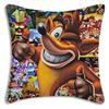 Мультяшные Crashs B-Bandicoots Наволочки Мультяшные Декоративные для Дивана Домашние Двусторонние Короткий Плюш Милая Наволочка
