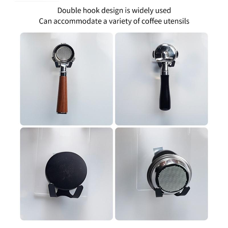 Magnetic Coffee Portafilter Holder For 51mm Espresso Handles Rustproof Designs Organizer for Espresso Accessories