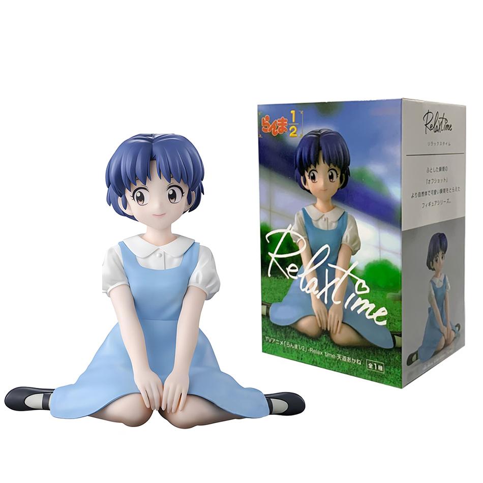 Фигурка Аниме Ranma 1/2 Время Отдыха Саотоме Ранма Тэндо Аканэ ПВХ Коллекционная Модель Настольное Украшение Милая Статуэтка Игрушка Подарок