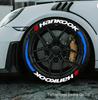 3D Персонализированные Наклейки на Шины Автомобиля - Светоотражающие, Интегрированный Стиль, Индивидуальные