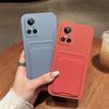 Realme Gtneo3 Mobile Phone Case Soft Silicone Protective Case Creative Bracket Creative Tide Card Bag
