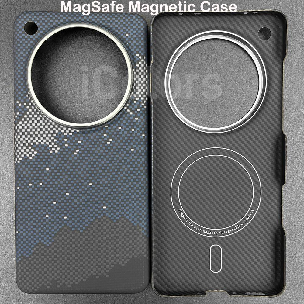 For OPPO Flin X8 Ultra/X8S/X8S Plus Genuine Carbon Fabric Fiber Aramid Case Ultra thin Lightweight Protective Cover Sturdy