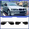 New 2x M3 Sytle Car Side Rear View Mirror Cover Cap Shell Replacement For BMW E46 E39 1998-2005