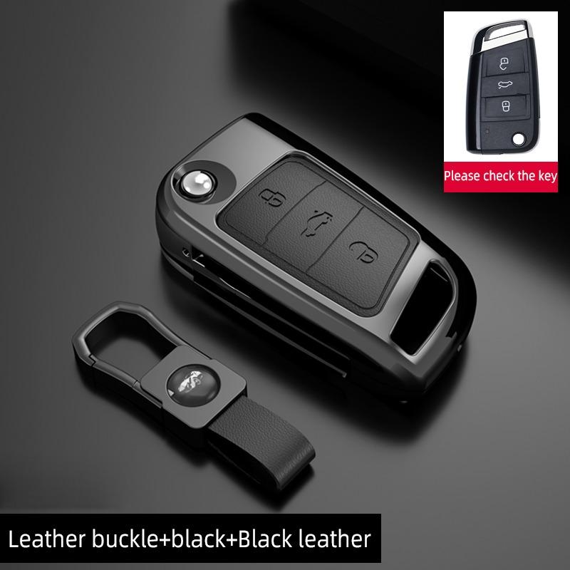 Чехол для ключей из цинкового сплава для VW Volkswagen Magotan Passat B8 Skoda Superb Kodiaq A7, защитный чехол с дистанционным управлением без ключа