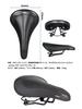 GORIX Saddle with Spring Reduce the Burden On the Wide Bicycle Road Bike Comfort Cushioning Long Ride Shock Absorption Bicycle Saddle Replacement