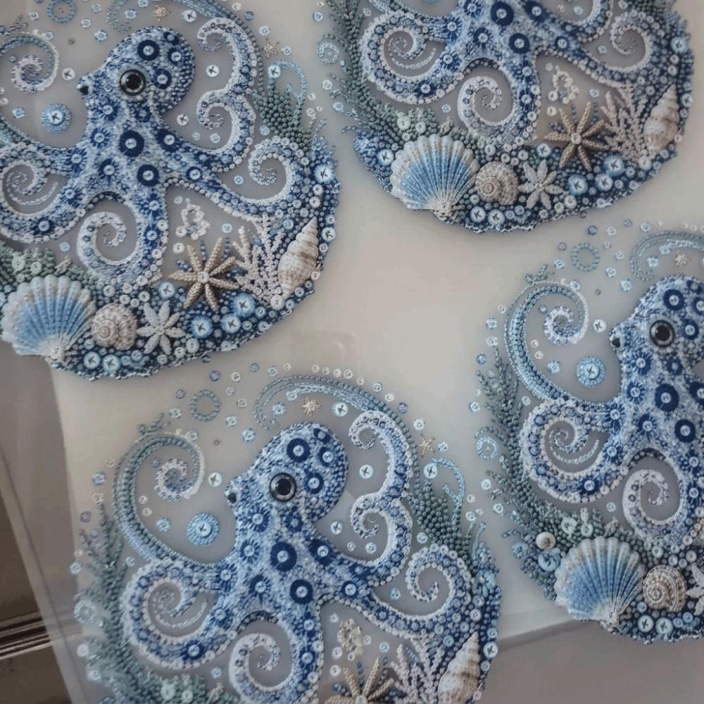 Ocean Pearl Art Набор для творчества с жемчугом Полный набор для рукоделия Набор для жемчужной живописи Для взрослых