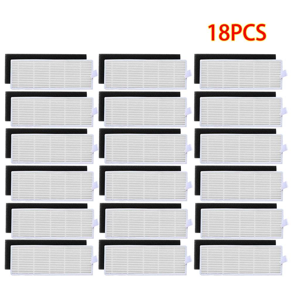 Губка + фильтры для робота-пылесоса ILIFE для робота-пылесоса Chuwi Ilife A4 A4S A6 HEPA-фильтр для Ecovas DN621 DN621 DN620