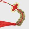 Emperors' Coins Pendant: Five or Six Copper Coin Gourd Pendants, Ideal As Gifts