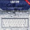LOFREE 1% Прозрачная Беспроводная Механическая Bluetooth-клавиатура