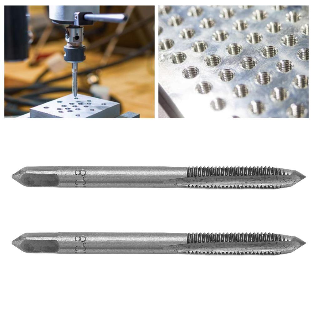 2PCS M3 x 0.5mm / M4 x 0.7mm / M5 x 0.8mm Thread Tap Hand Tap  Maintenance Technician
