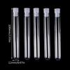 With Screw Cap Plastic Test Tubes Transparent Transparent Test Tubes  School Experiment