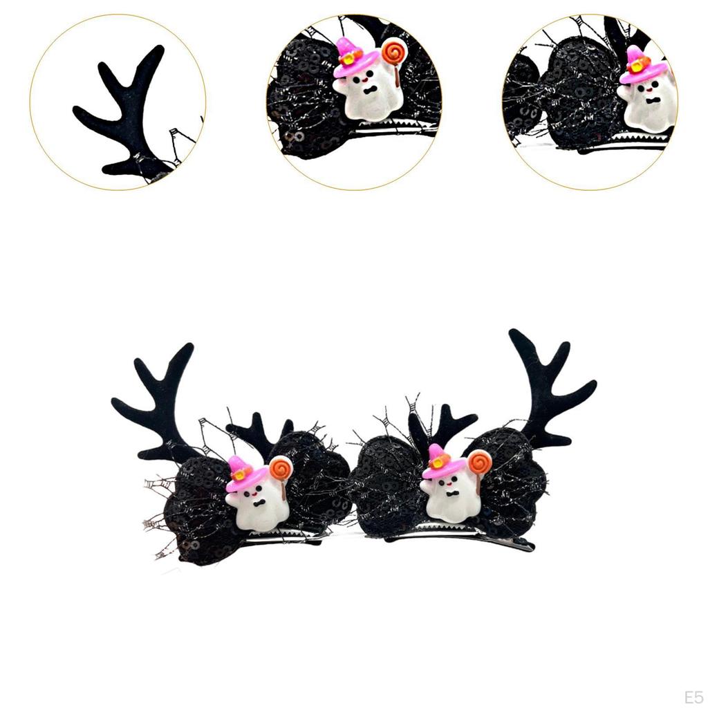 Halloween Hair Clips Barrette Accessories Novelty Hairgrips Hairpin for Stage Performances