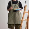 Водонепроницаемый кухонный фартук унисекс жилет стиль фартук бытовая кухонная рабочая одежда для приготовления пищи покраска кофейня