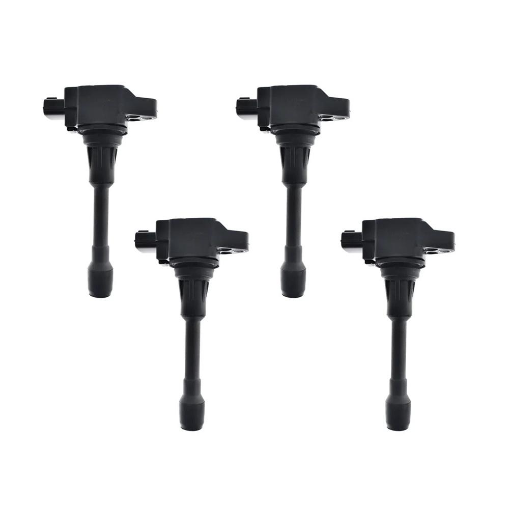 4Pcs Ignition Coil For Infiniti FX50 Nissan Altima Rogue Sentra Versa