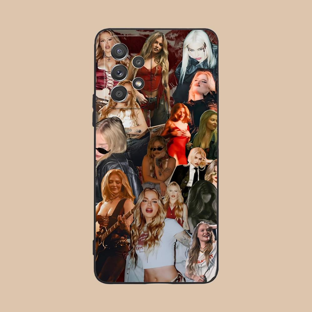 Luisa Sonza Mobile Phone Case for Samsung Galaxy A56 55 54 53 52 51 36 35 34 23 16 15 5G Colorful Cover Pretty Luxury Cellphones