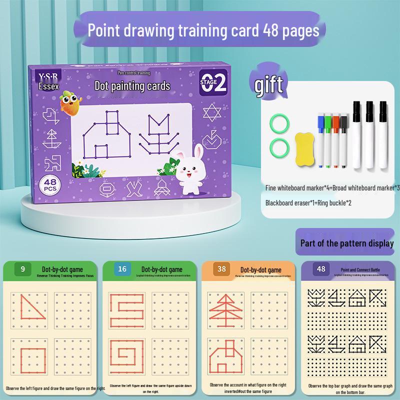 Стираемая ручка Игрушка для тренировки контроля и концентрации для детей детского сада
