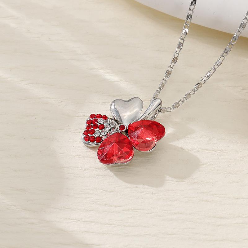 Модные ювелирные изделия, хрустальные свадебные аксессуары, ожерелье на ключицу, ожерелье «Клевер на удачу», роскошное женское ожерелье высшего качества