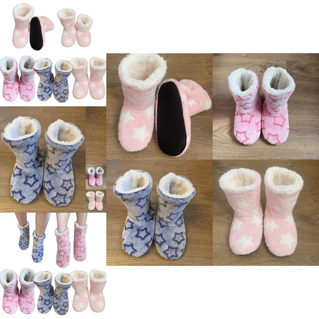 Ladies Slippers Womens Boots Flexible Lightweight Comfortable
