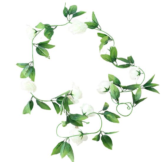 Искусственные розы, вечные, прочные, висящие, очаровательные, ландшафтный дизайн, цветок плюща, виноградная лоза, садовый декор