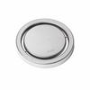 Belca Made In Japan Drain Cover, Rotating Drain Plate for Sinks, Fits 14.5cm Diameter, 14.3cm Diameter X 1.7cm Height, Stainless Steel, SP-205