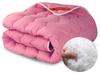 2 Pillows + Duvet Set All Season Pink Microfiber