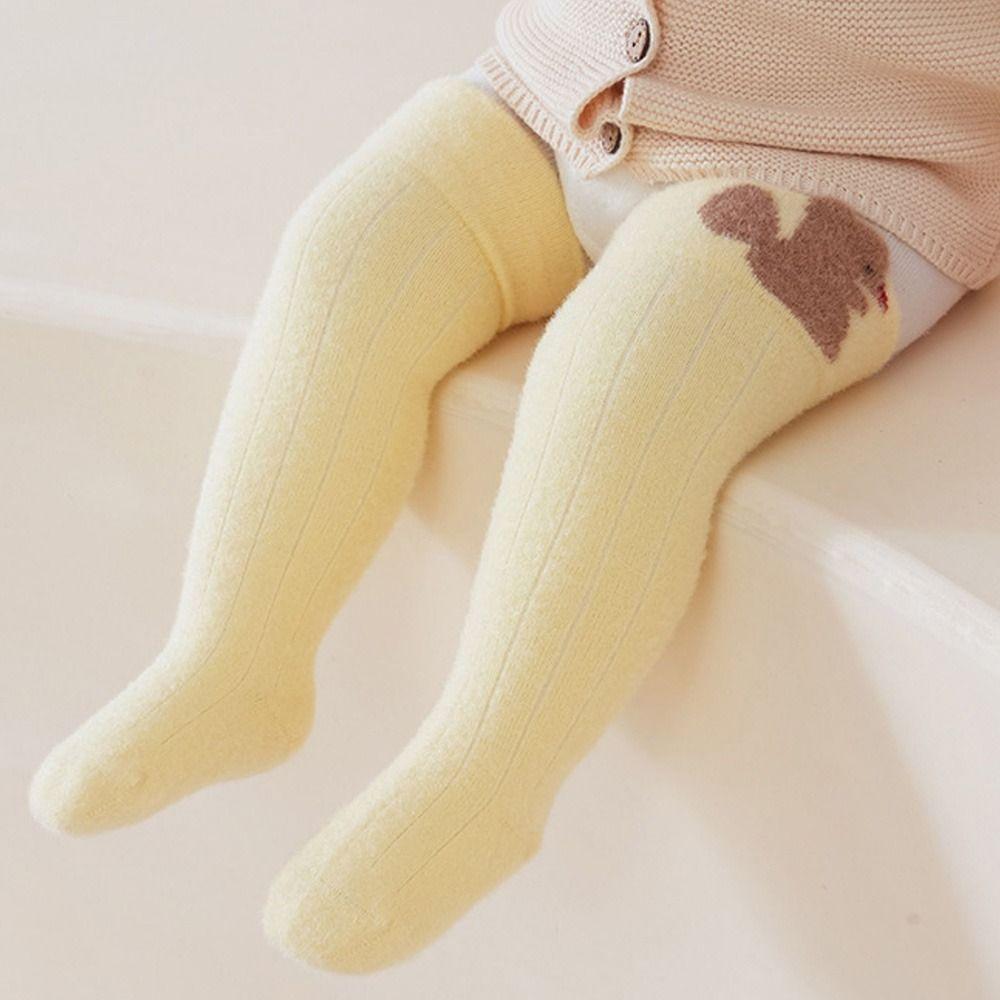 Warm Newborn Long Socks Thicken Toddler Socks New Baby Knee High Socks for 0-3 Years Old