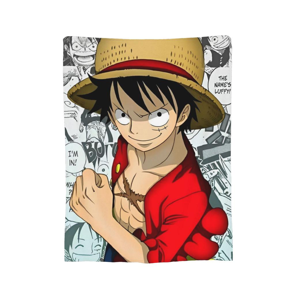 Одеяло Аниме Луффи 5-я Передача Пушистое Потрясающее Мягкое Одеяло-Плед для Постельных Принадлежностей Текстильный Декор для Гостиной,