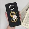Flower Letters For Xiaomi Redmi Note 9T 5G Case Cover Soft Silicone Bumper Protective Phone Cases For Redmi Note9T 9 T Fundas