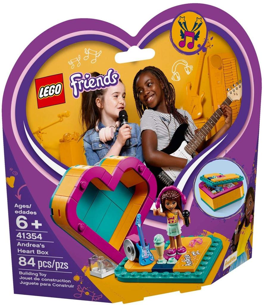 LEGO Friends Heart Accessory Case Andrea 41354 Block Toy Girl