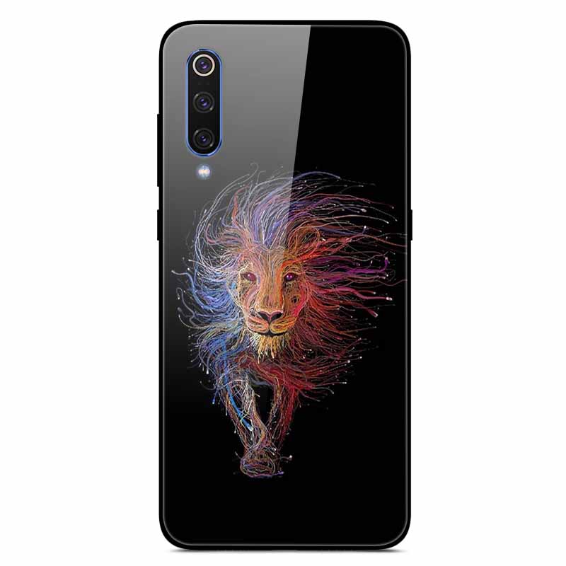 Чехлы для Xiaomi Mi A3 Роскошные Чехлы для Телефона из Закаленного Стекла Космические для Xiaomi MI 9 Lite Чехол 9lite MiA3 Жесткий Защитный Задний Корпус