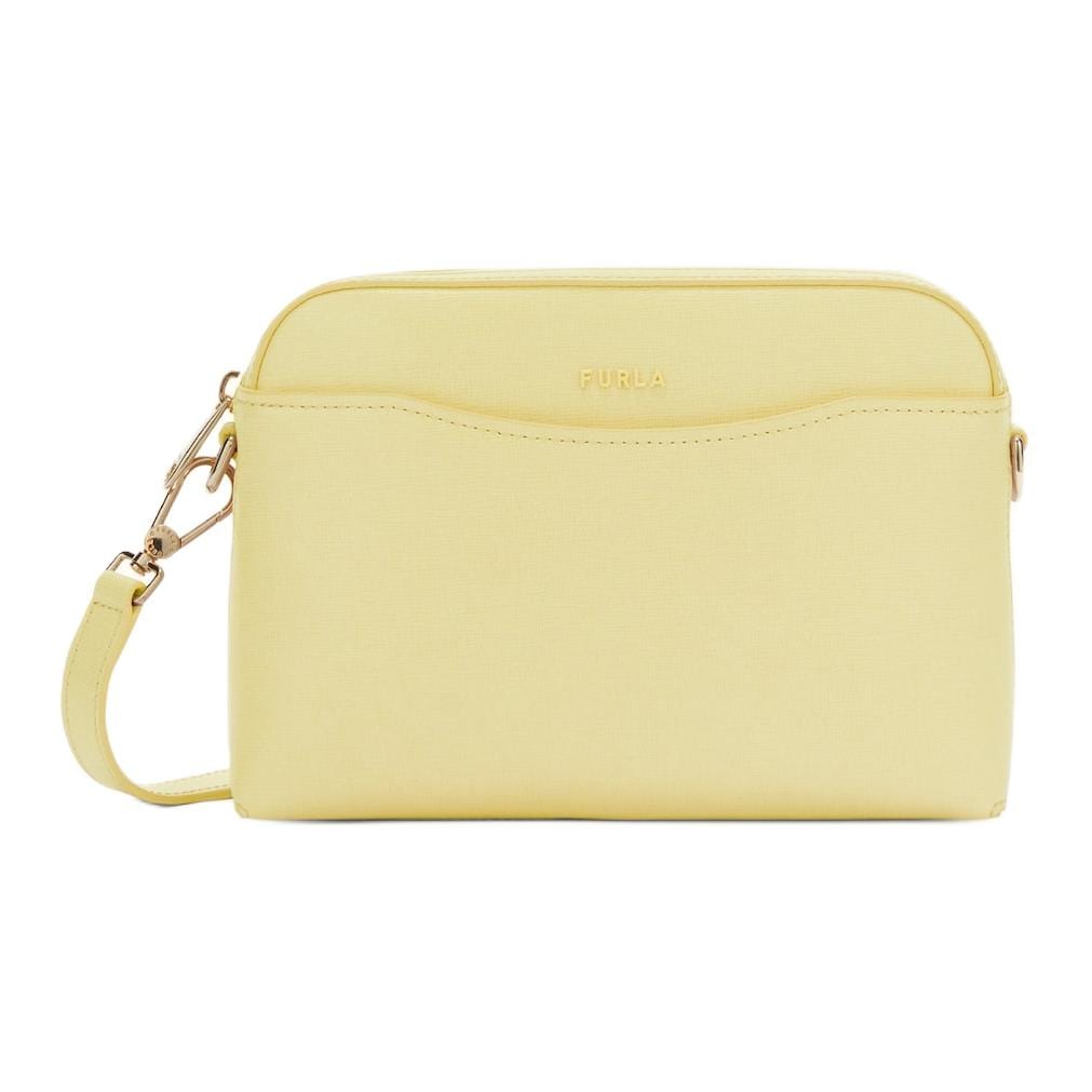 Furla Cow Leather Shoulder Bag, Crossbody Bag Mini Women's Yellow WE00670-B30000-3684S