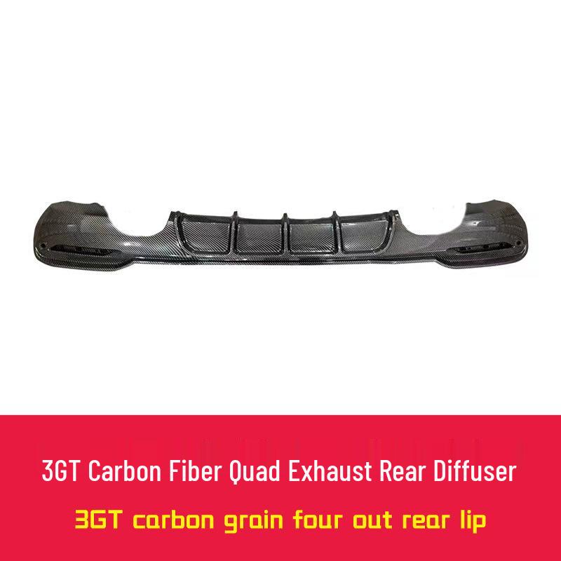 BMW 3 Series GT F34 Stainless Steel Carbon Fiber Exhaust Tailpipe