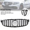 Front Bumper Grill Grille Fit Mercedes Benz W205 C63 2015-2018 Pre-Facelift